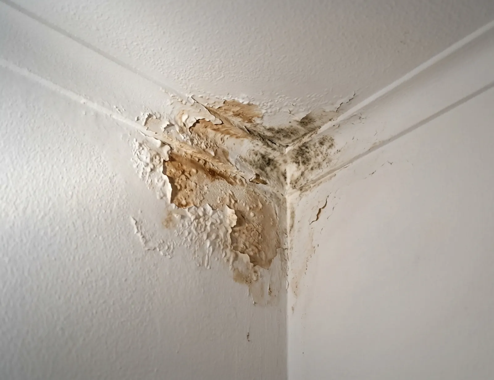Water through the ceiling